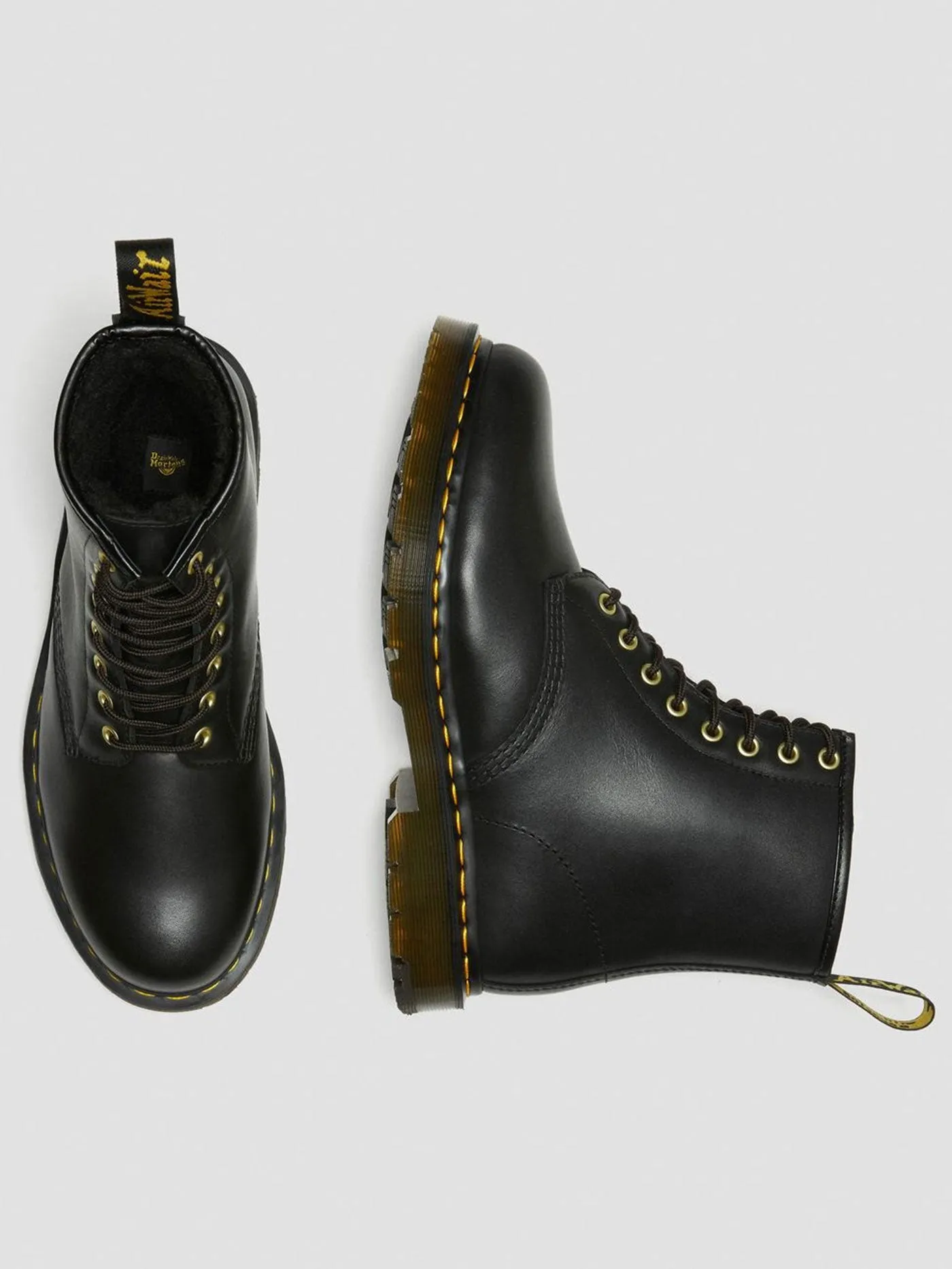 1460 Wintergrip Black Blizzard WP Leather Boots