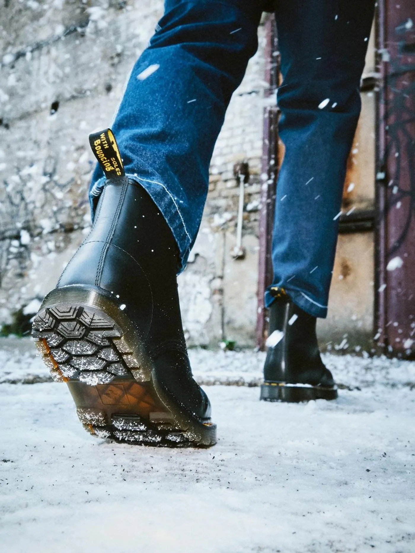 1460 Wintergrip Black Blizzard WP Leather Boots