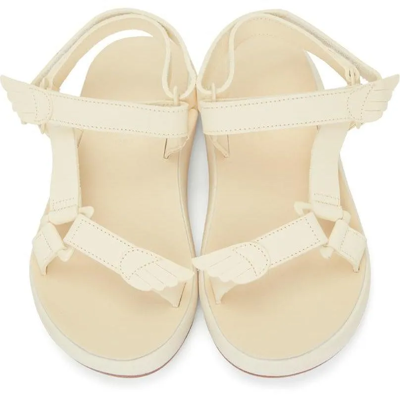 Ancient Greek Sandals Off-White Poria Sandals