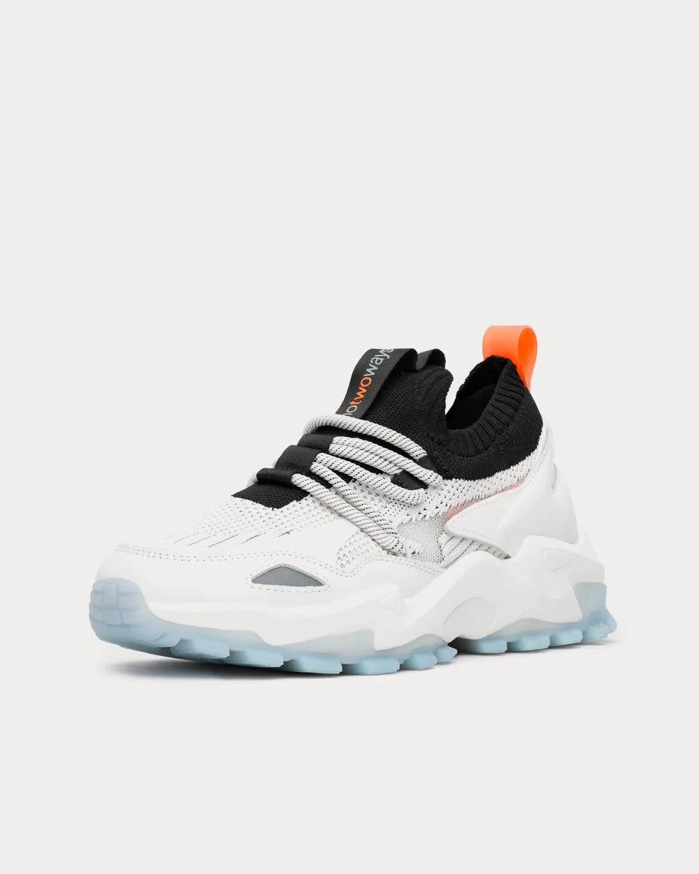 Apricity Exuberance Orange / True White / Jet Black / Ice Blue Low Top Sneakers