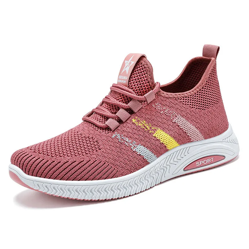 Arch Fit Multi-coloured Flat Knit Lace Up