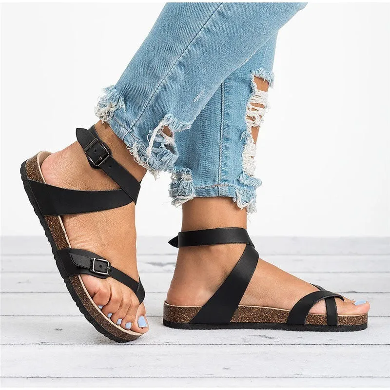 Aria - Adjustable Strap Sandals