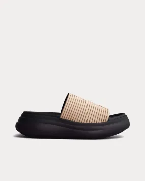 Brixley Knit Cream / Black Sandals