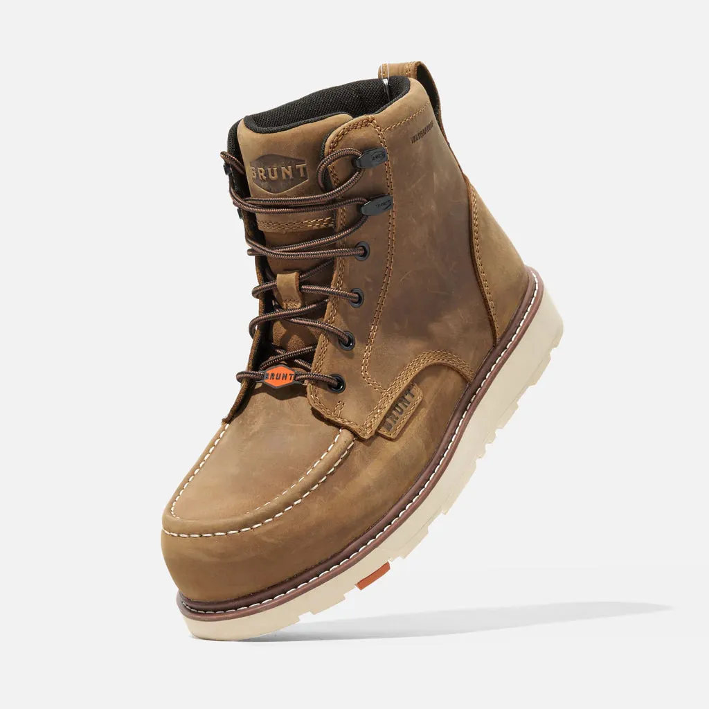 Brunt Marin 6" Composite Toe Waterproof Brown Men's