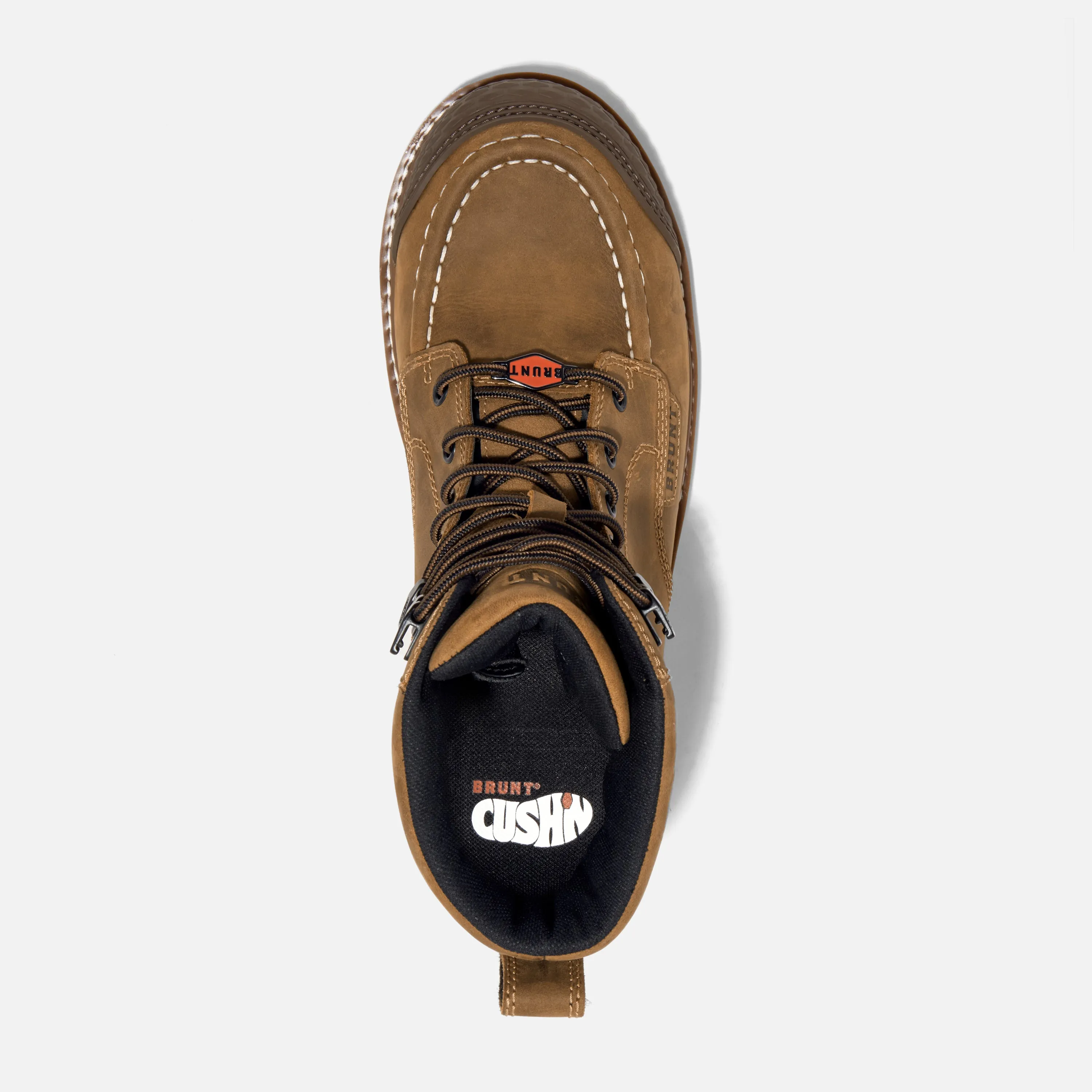 'Brunt' Men's 8" The Marin Brunt Toe EH WP Comp Toe - Brown