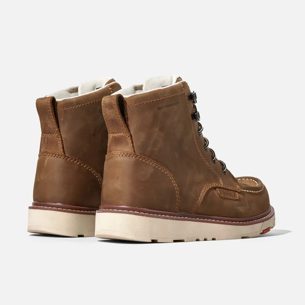 'Brunt' Women's 6" The Marin EH WP Soft Toe - Brown