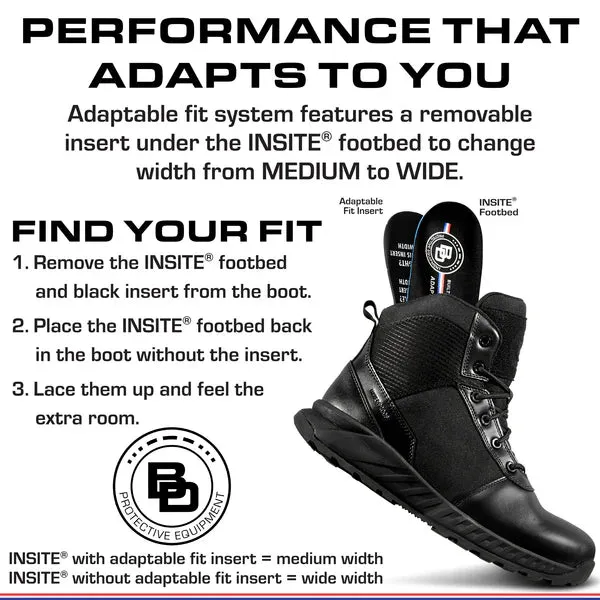 CARHARTT Unisex BDX6'' Side Zip Waterproof & Composite Toe Boot BDX6301