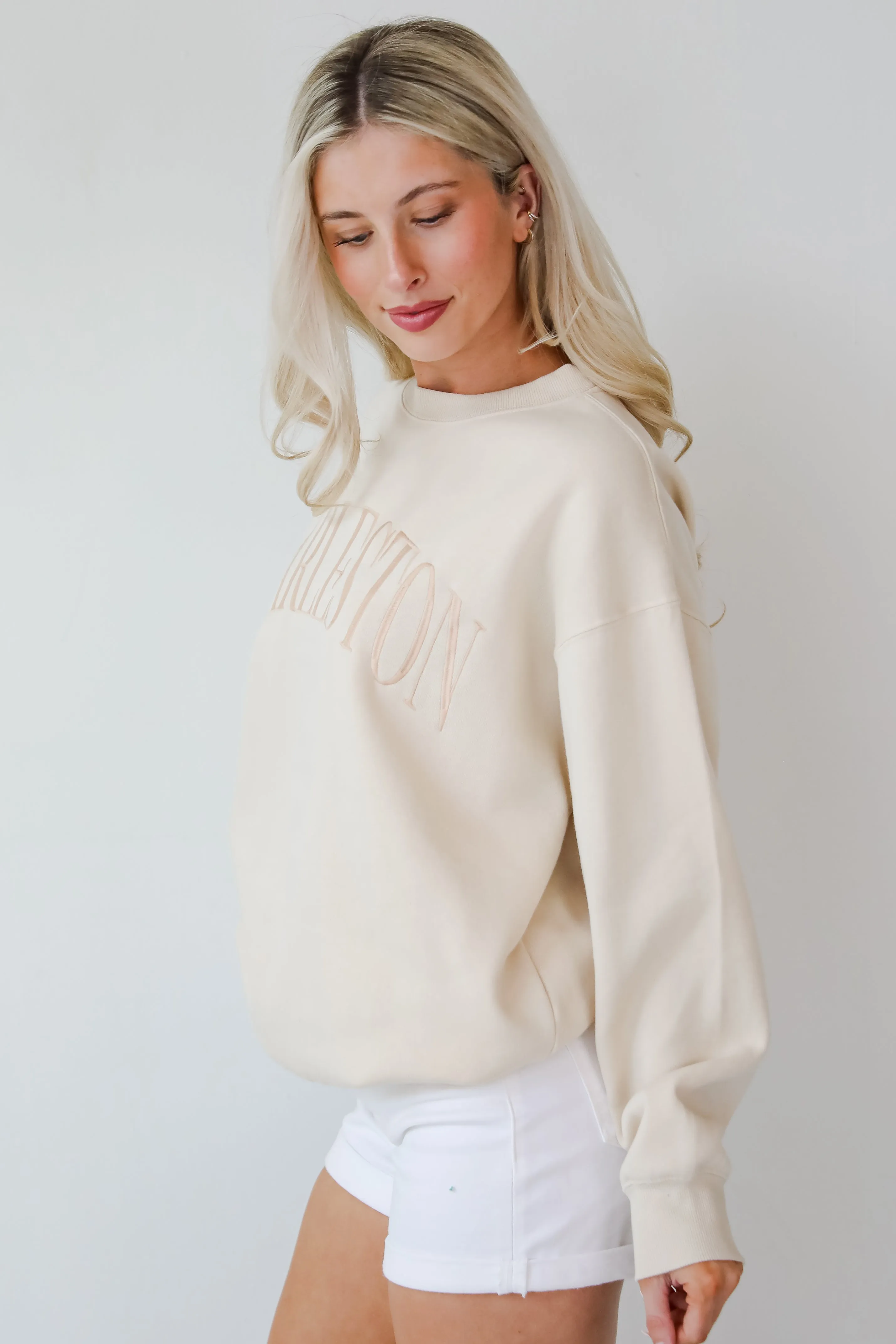 Charleston Embroidered Sweatshirt
