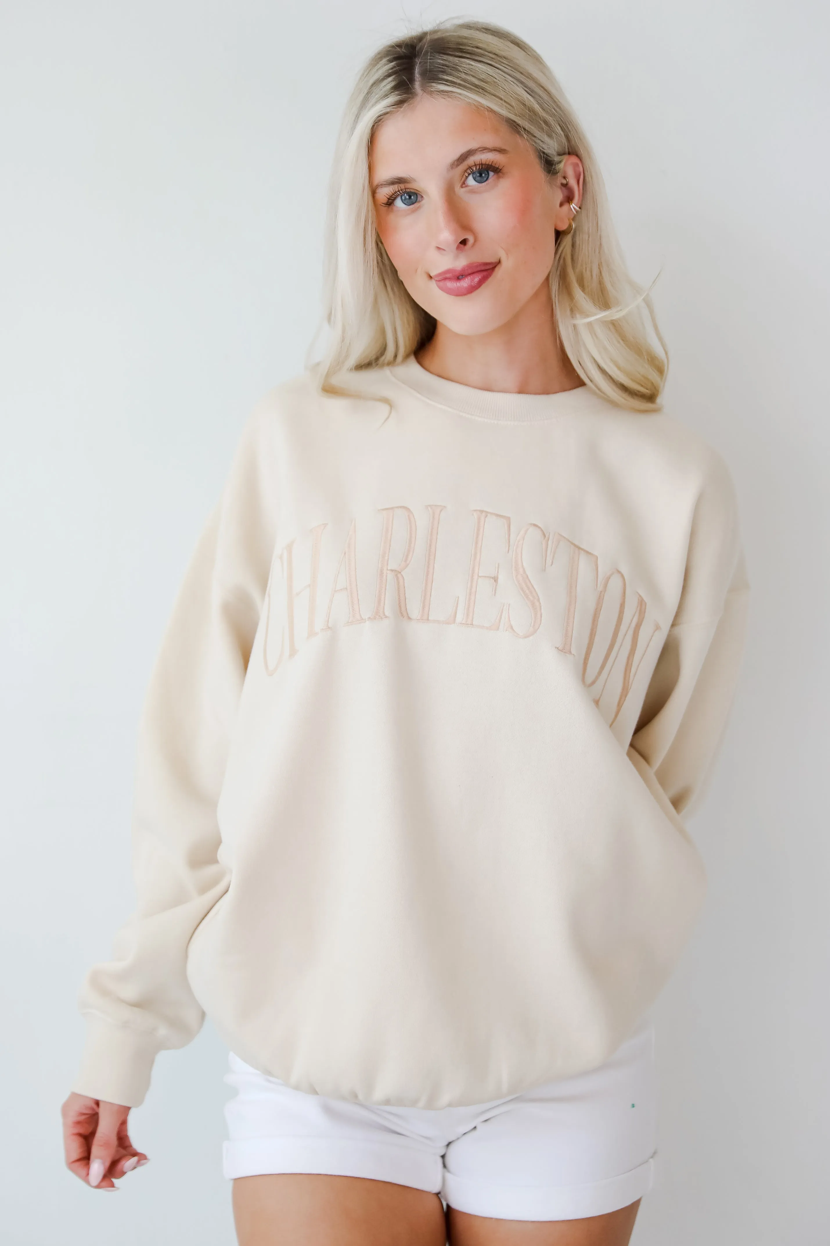 Charleston Embroidered Sweatshirt
