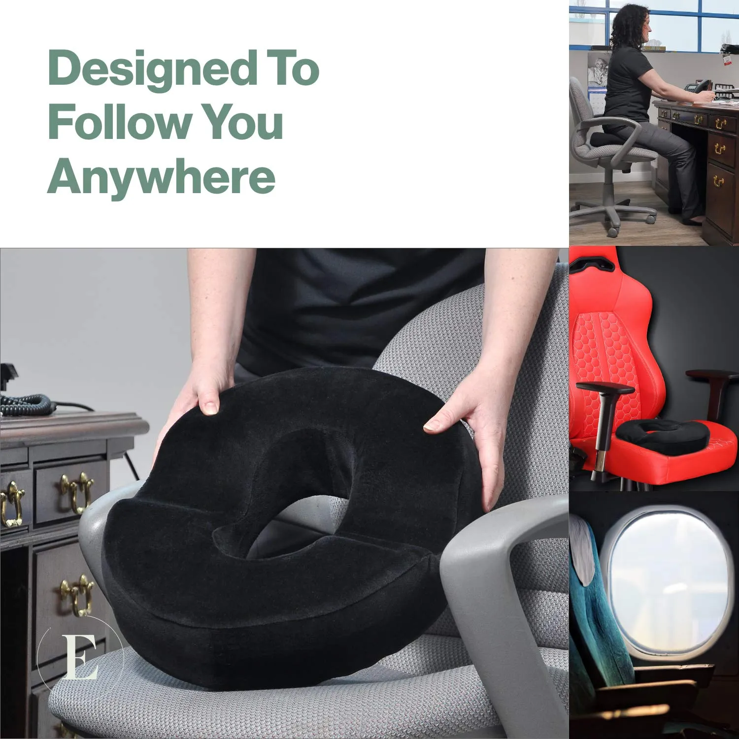 Donut Pillow for Tailbone Pain