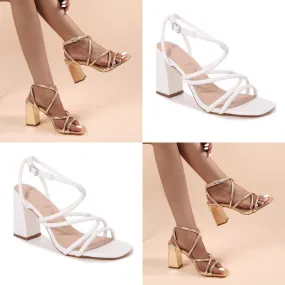 Elissa Strappy Block Heel