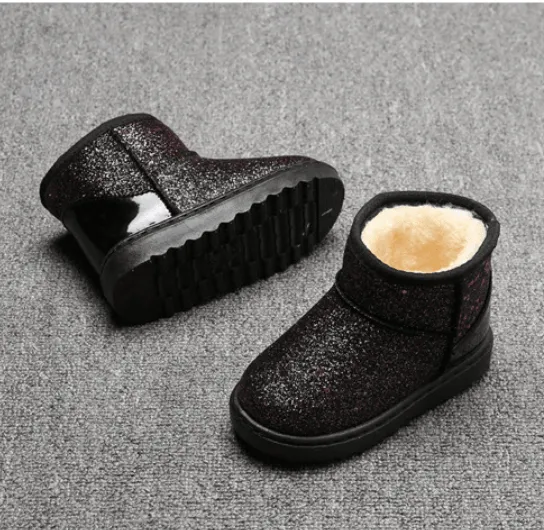 Fleece-lined Snow Boots for Toddler Girl