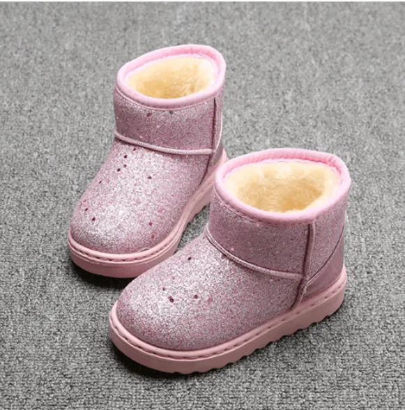 Fleece-lined Snow Boots for Toddler Girl