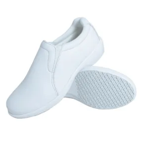 Genuine Grip Footwear- 415 White Slip on White Women's Shoe