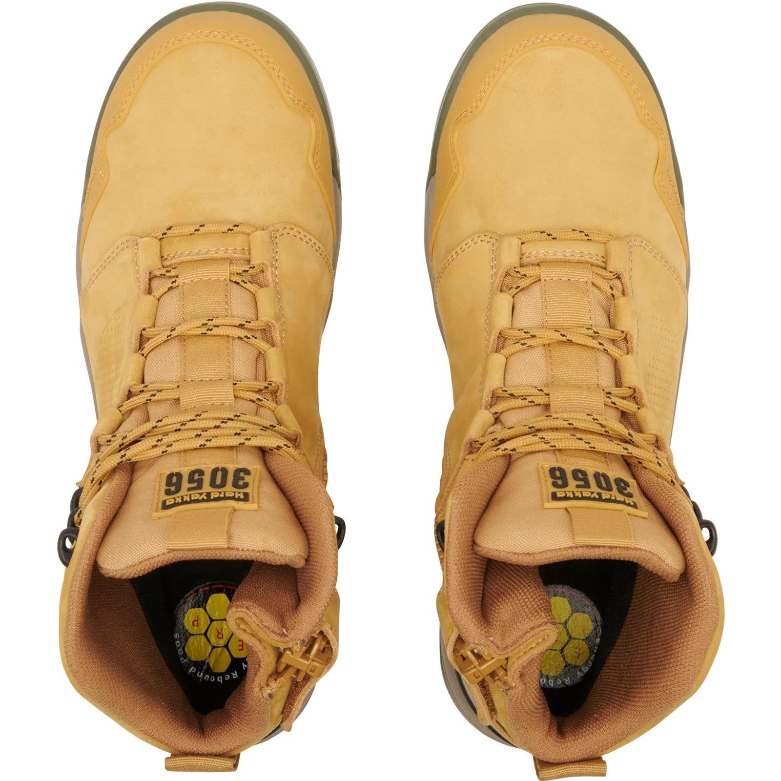 Hard Yakka 3056 Waterproof S7 Work Boots - Wheat