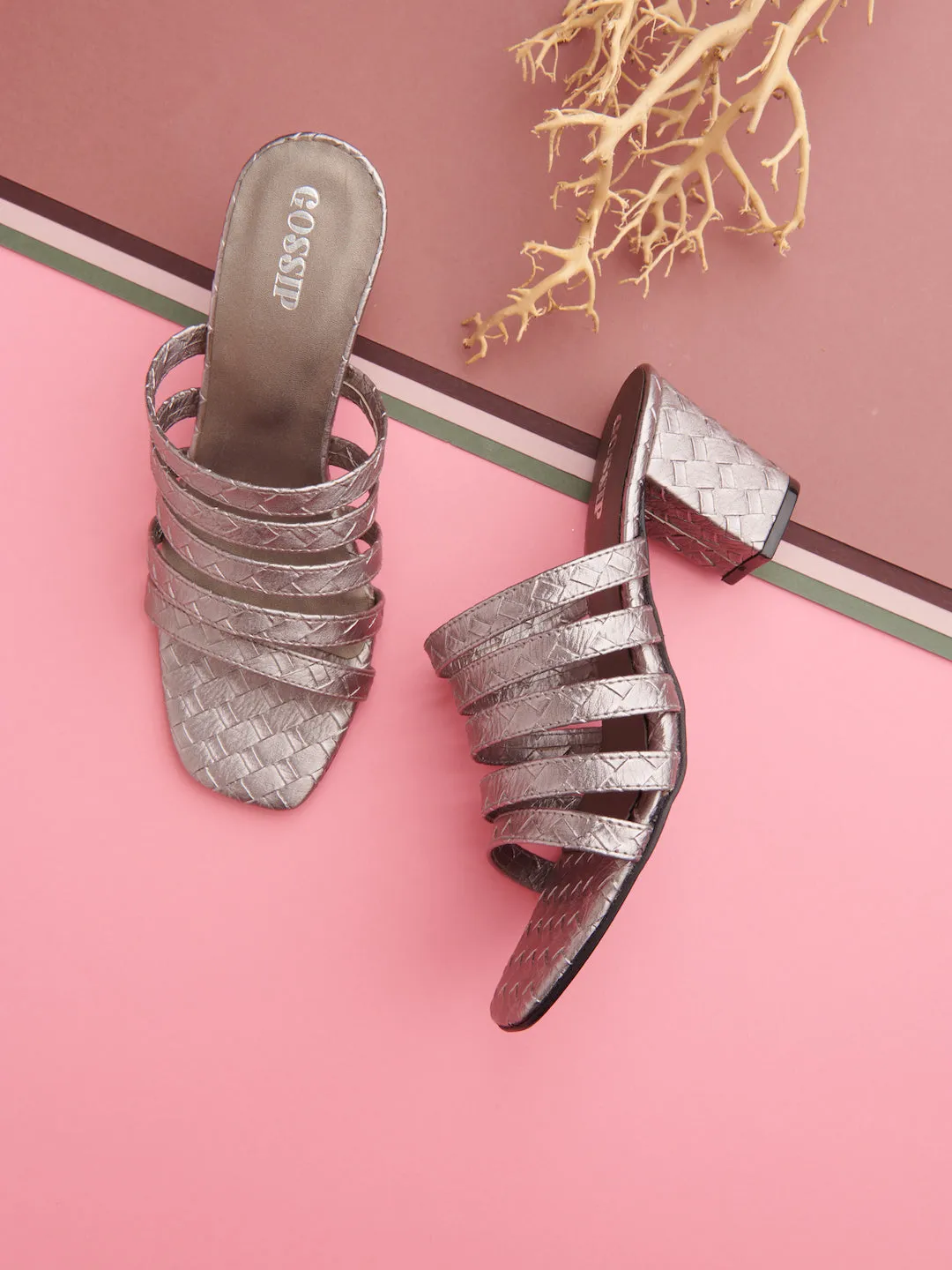 INTRECCIATO STRAPPY HEELS