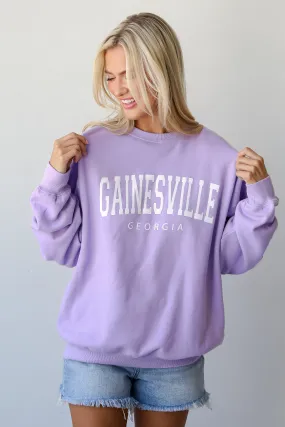 Lavender Gainesville Georgia Sweatshirt