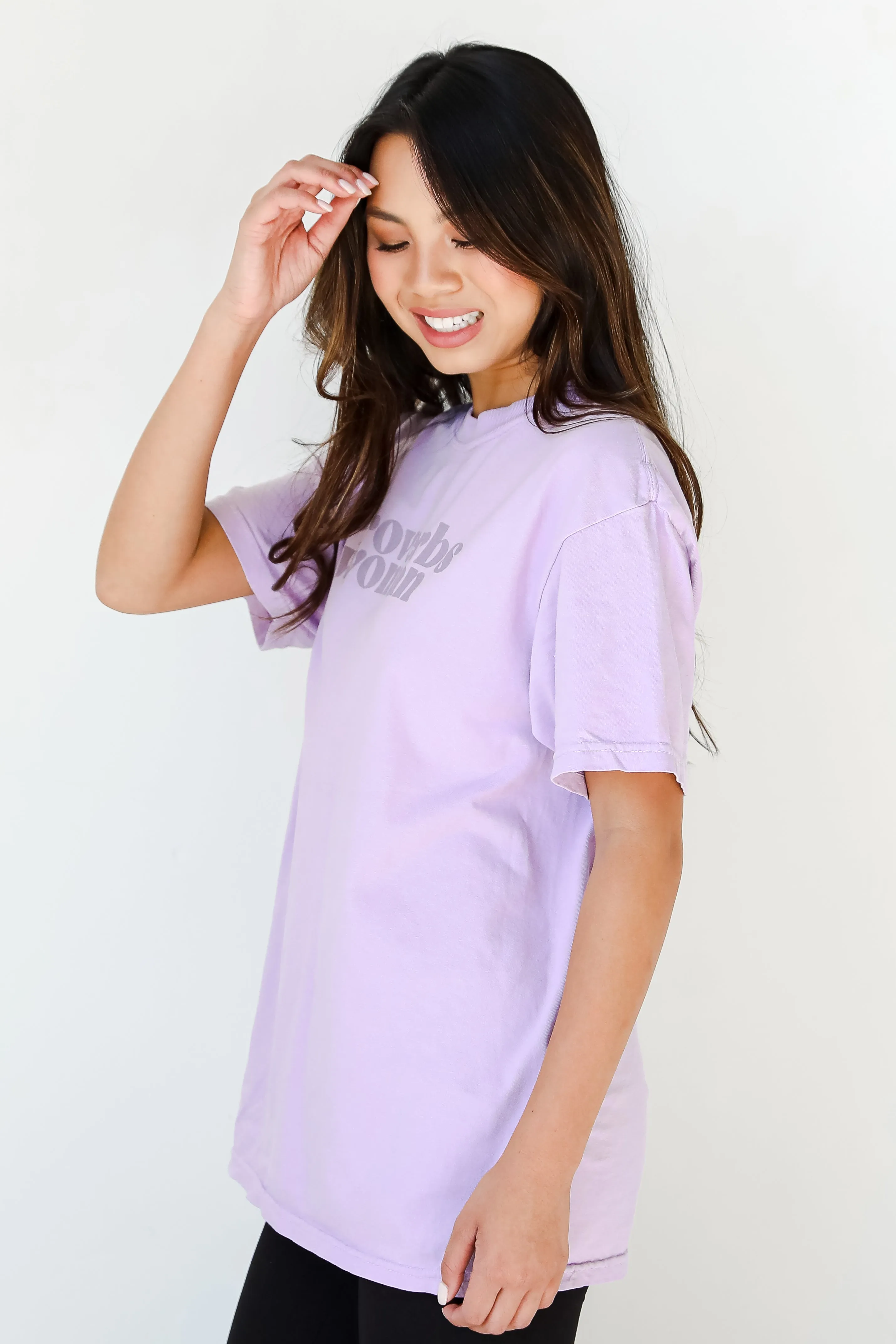 Lavender Proverbs Woman Tee