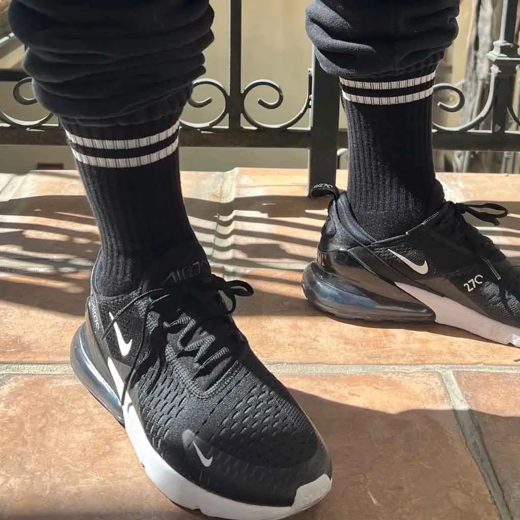 LBS Extended Boyfriend Socks Noir