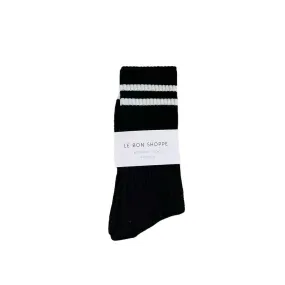 LBS Extended Boyfriend Socks Noir