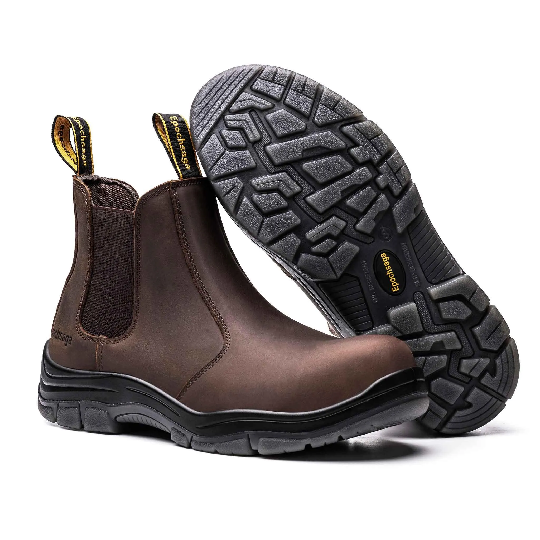 Men's Composite Toe Chelsea Work Boots - 18KV EH Rated | H002