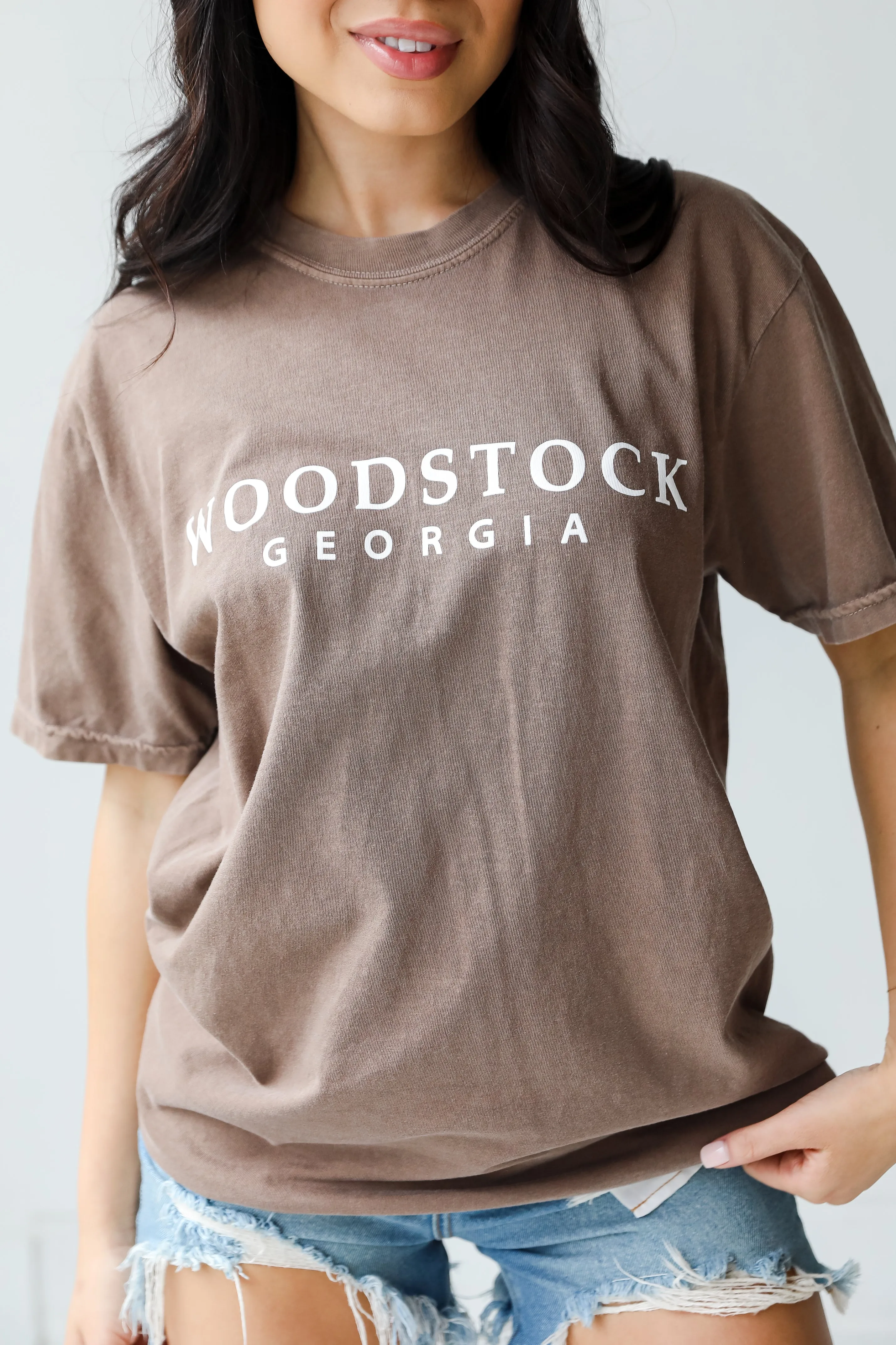Mocha Woodstock Georgia Tee