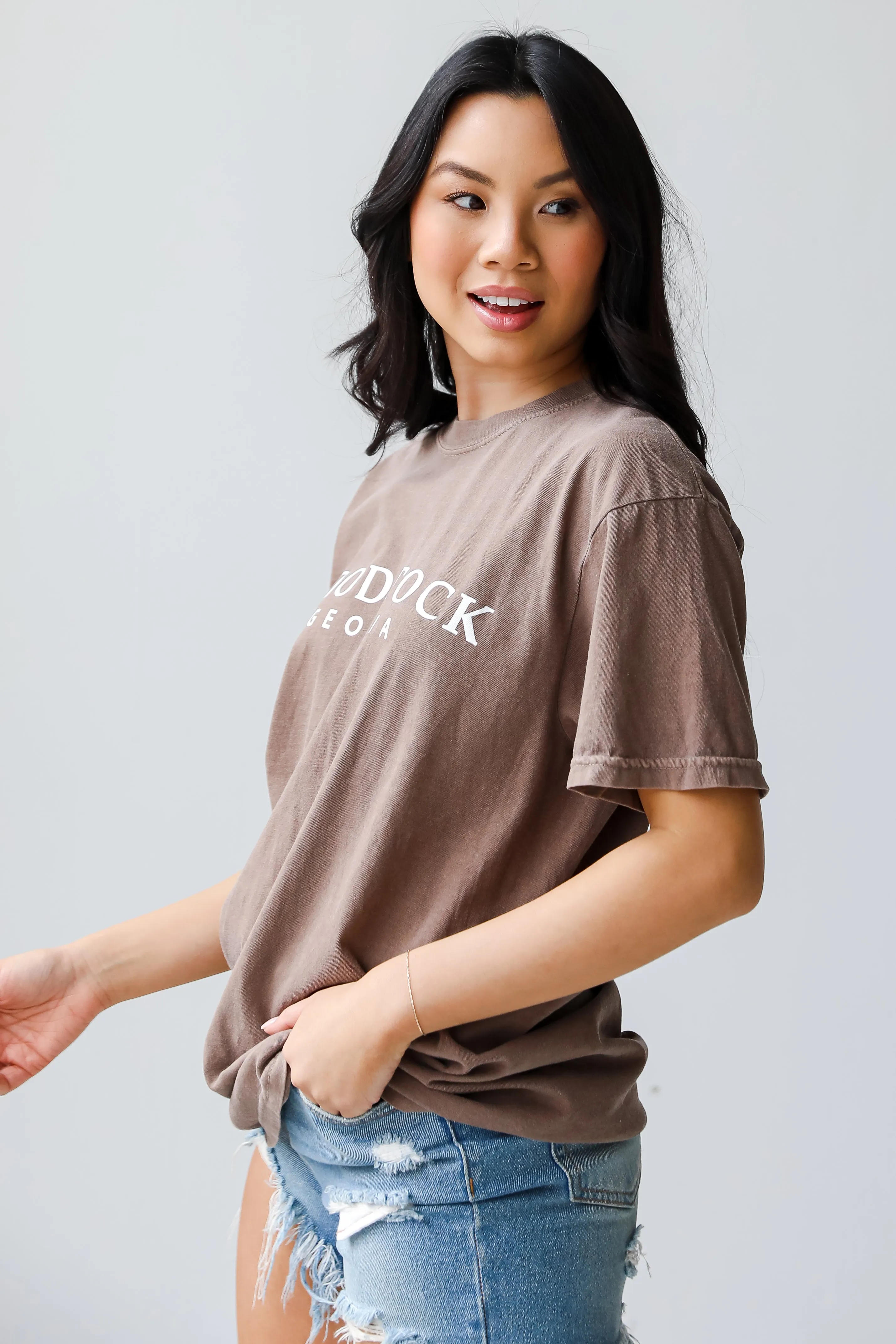 Mocha Woodstock Georgia Tee