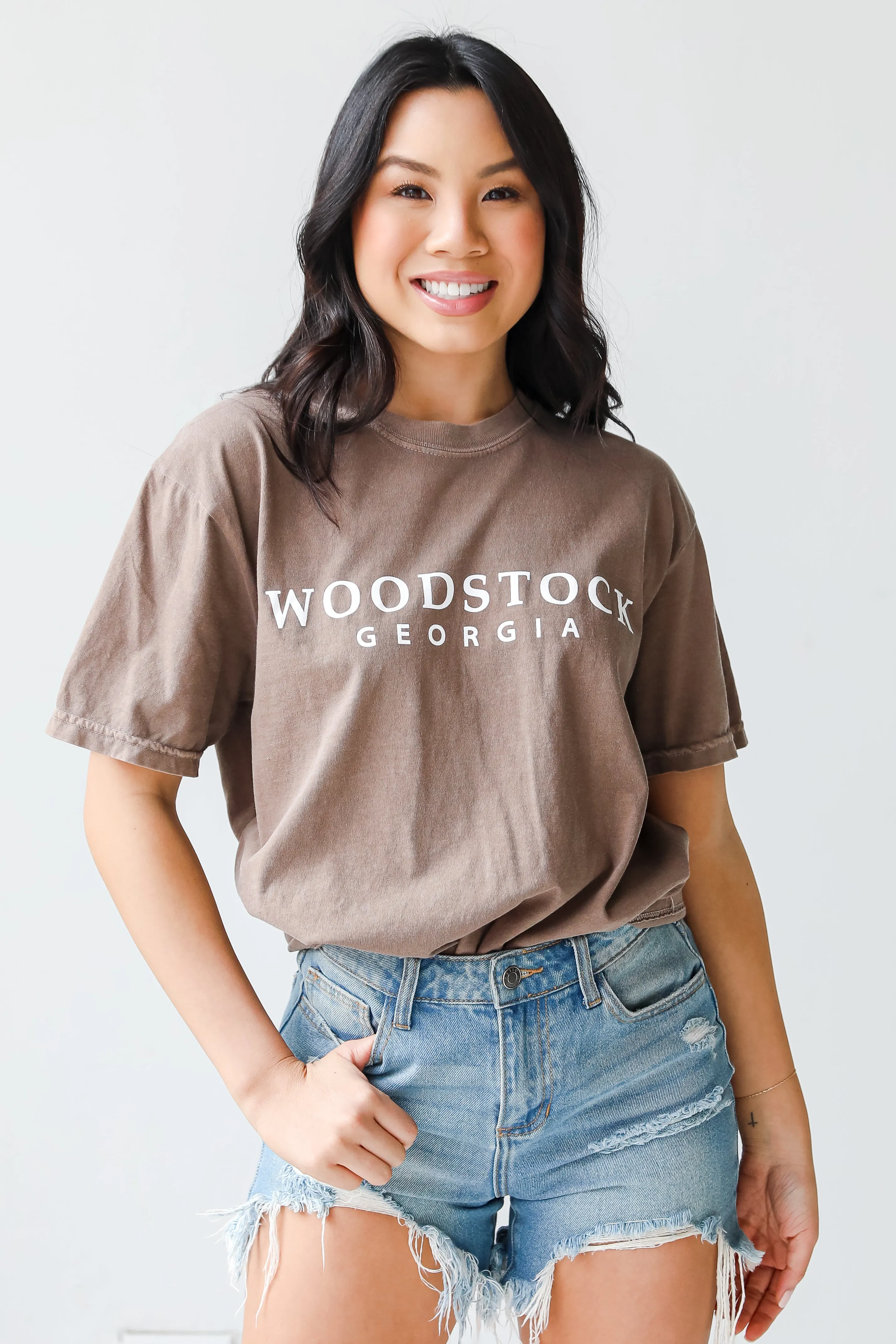 Mocha Woodstock Georgia Tee
