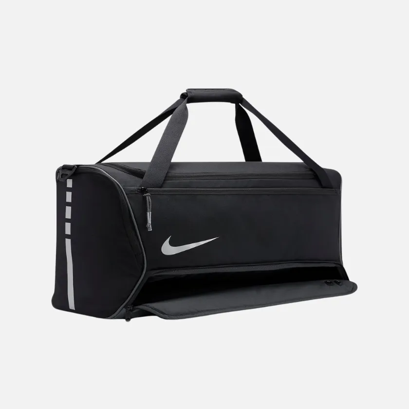 Nike Hoops Elite Duffel Bag (57L) -Black/Iron Grey/Metallic Silver