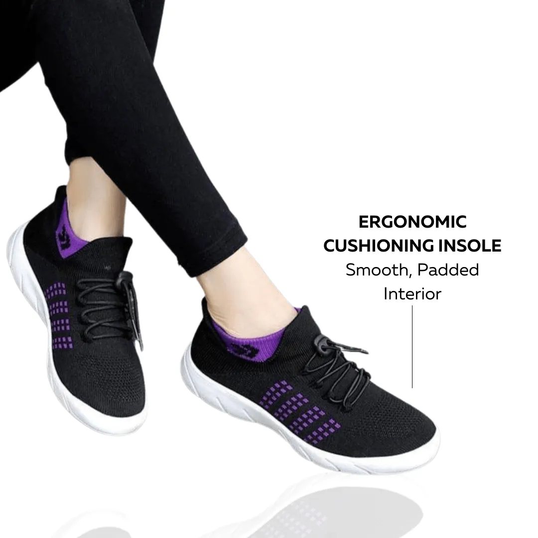Ortho Plus - Comfortable Orthopedic Sneakers With Stretchable Cushion Shoes for Women