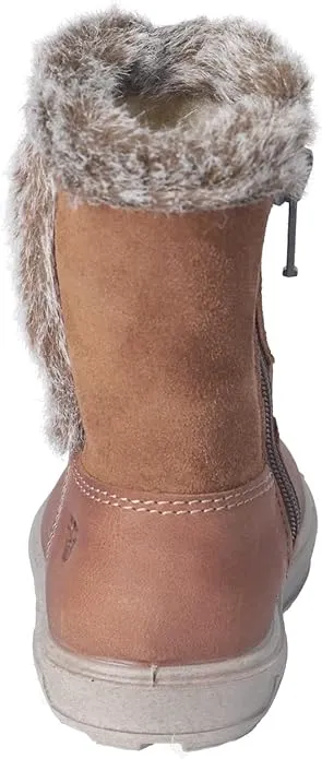 Ricosta Usky Brown Nugat Suede/leather Warm Waterproof Boots