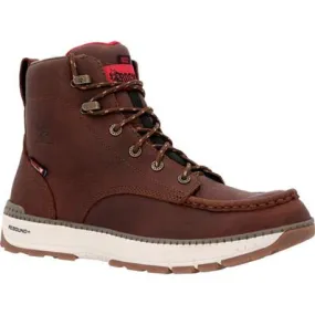 Rocky Men's 6" Rebound Wedge Waterproof Work Boot - Tobacco RKK0434 Rocky Men's 6" Rebound Wedge Waterproof Work Boot - Tobacco RKK0434