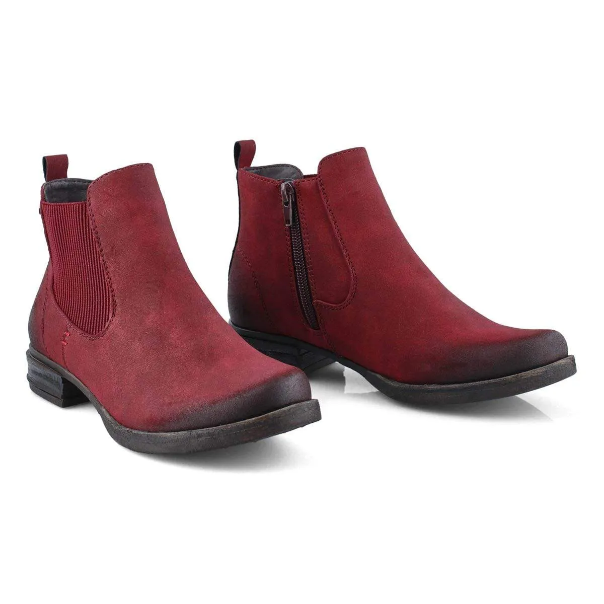 Romika Women's Venus 37 Chelsea Boots- Red Antique