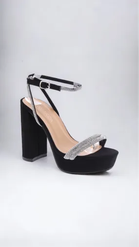 Strap-On Platform Heel Sandal