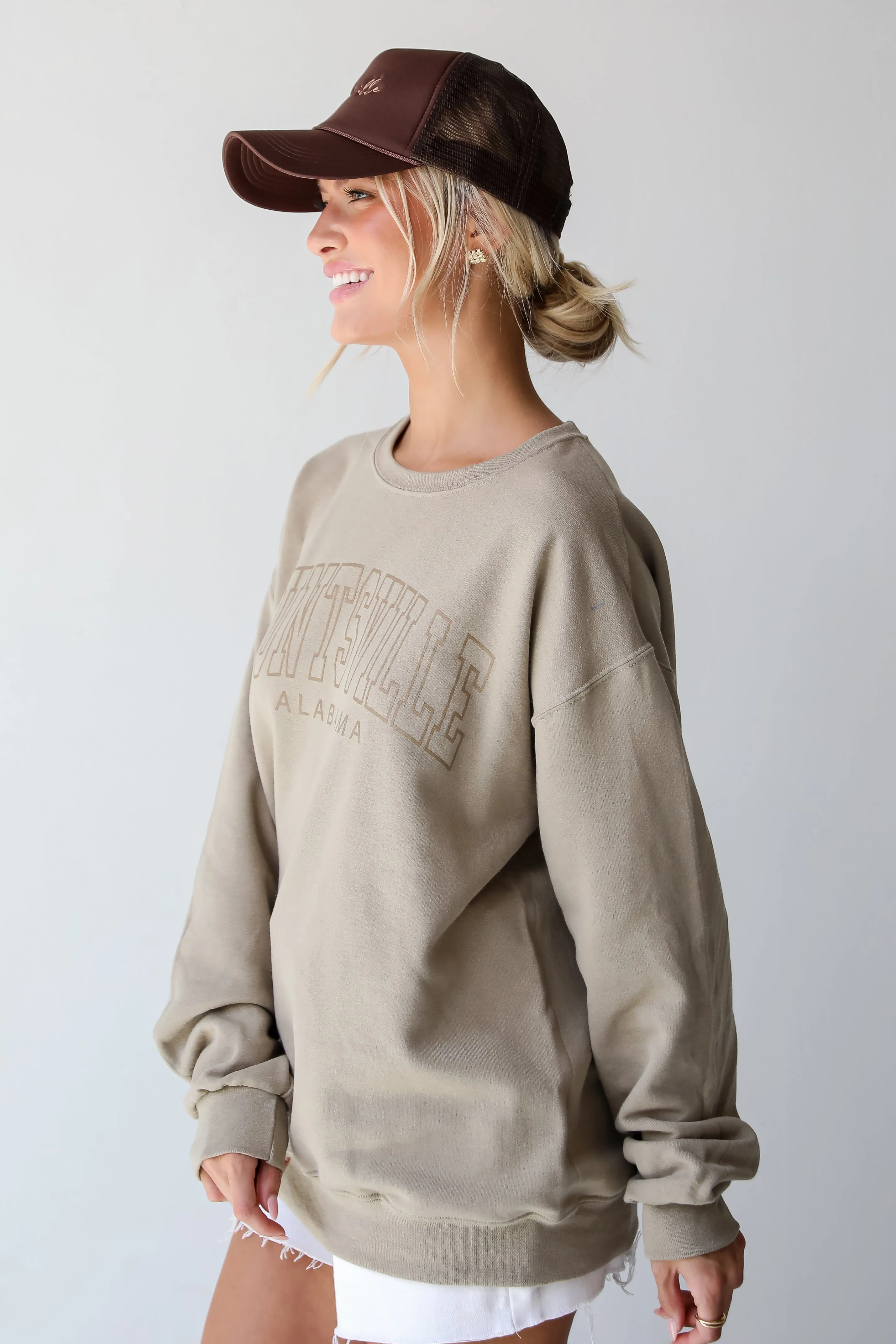 Taupe Huntsville Alabama Sweatshirt