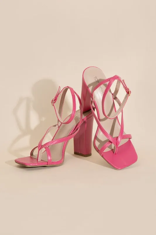 Thong Strappy Heels