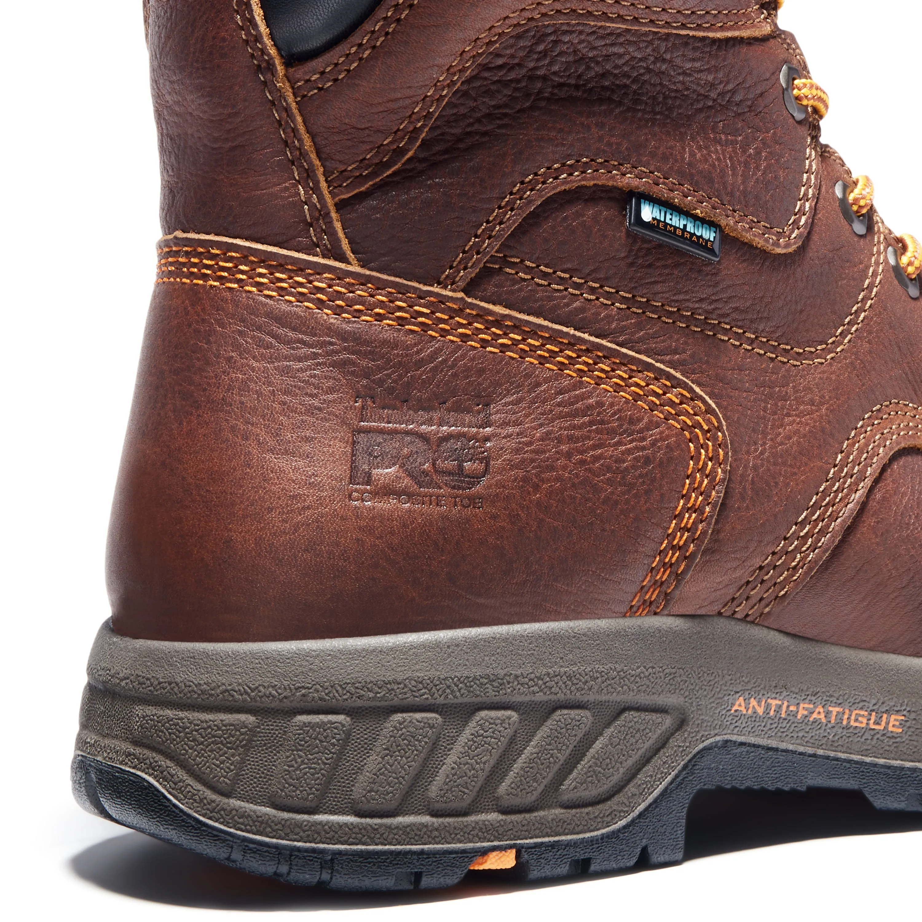 'Timberland Pro' Men's 8" Helix HD WP Comp Toe - Brown / Black