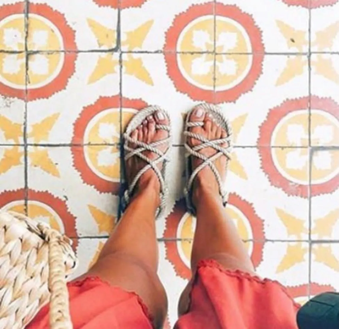 Toe Joe Sandal with Vibram sole- Camel