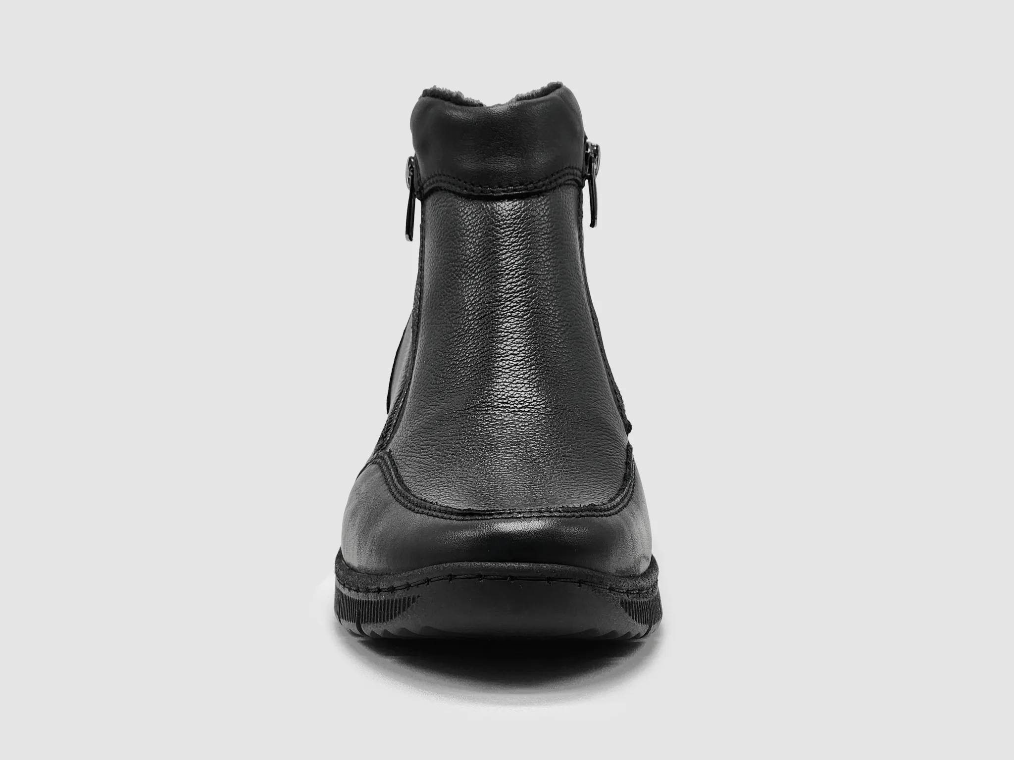 Women's Helios Athena Fleece-Lined Leather Boots - Black