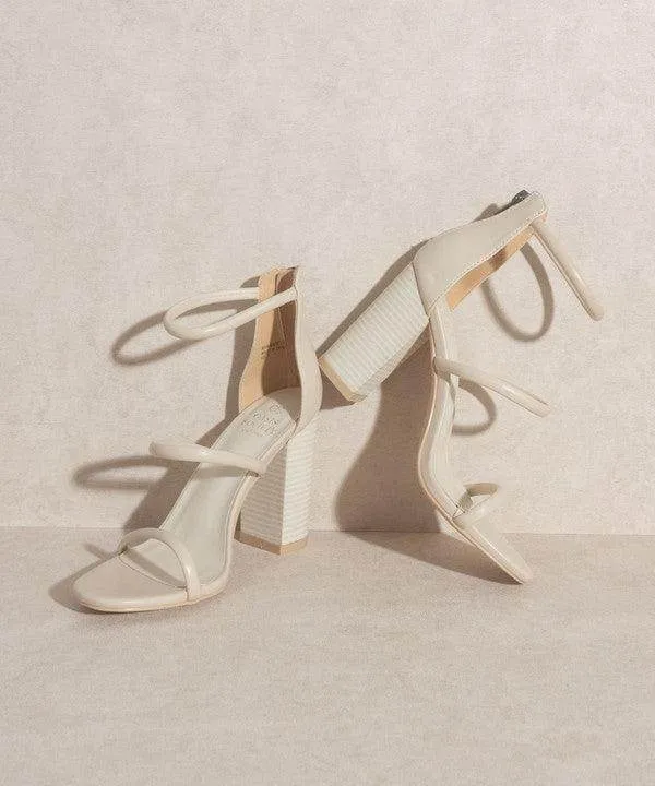 Womens Shoes Style No. Taylor - Minimalist Strappy Heel