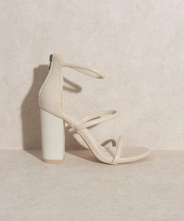Womens Shoes Style No. Taylor - Minimalist Strappy Heel
