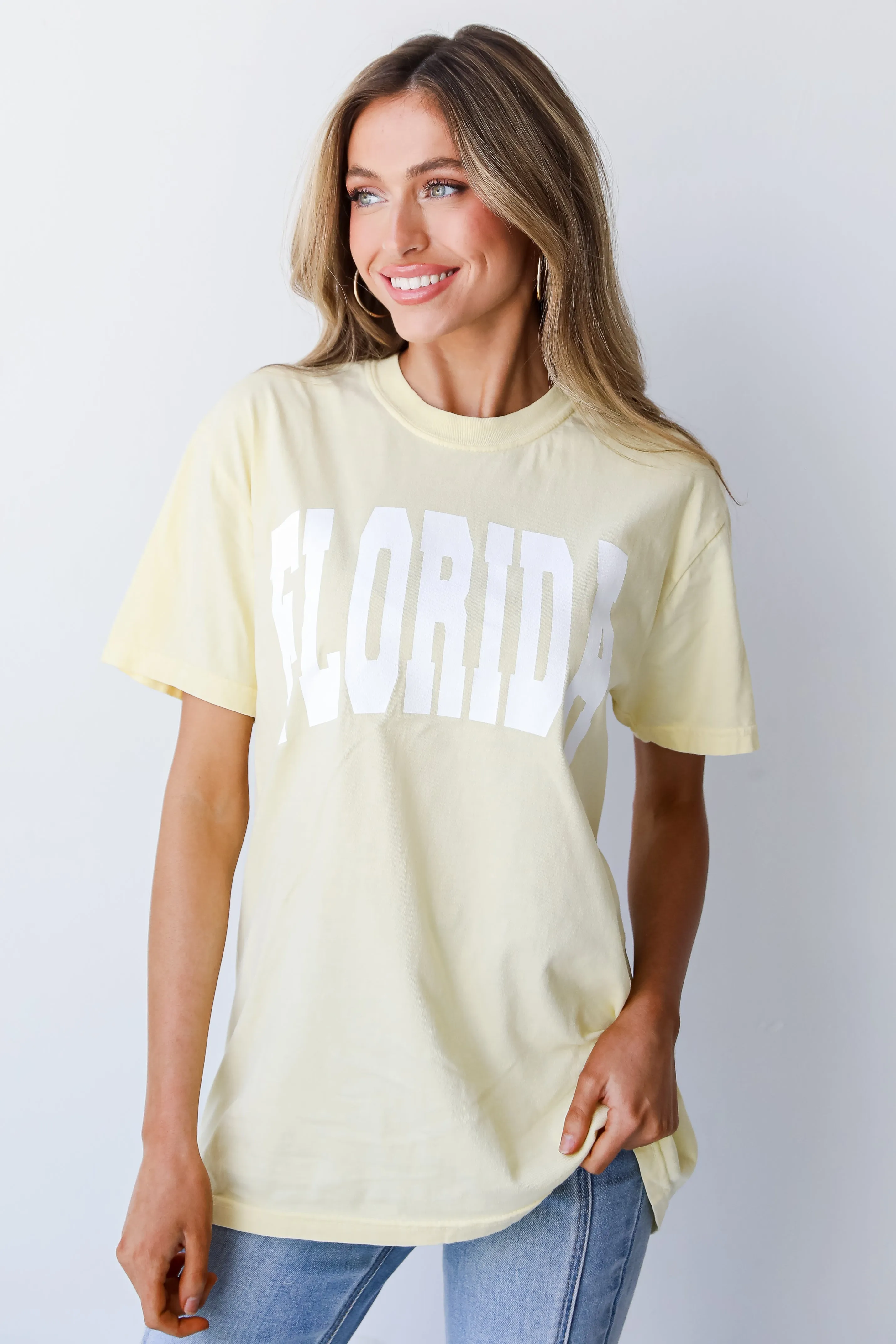 Yellow Florida Tee
