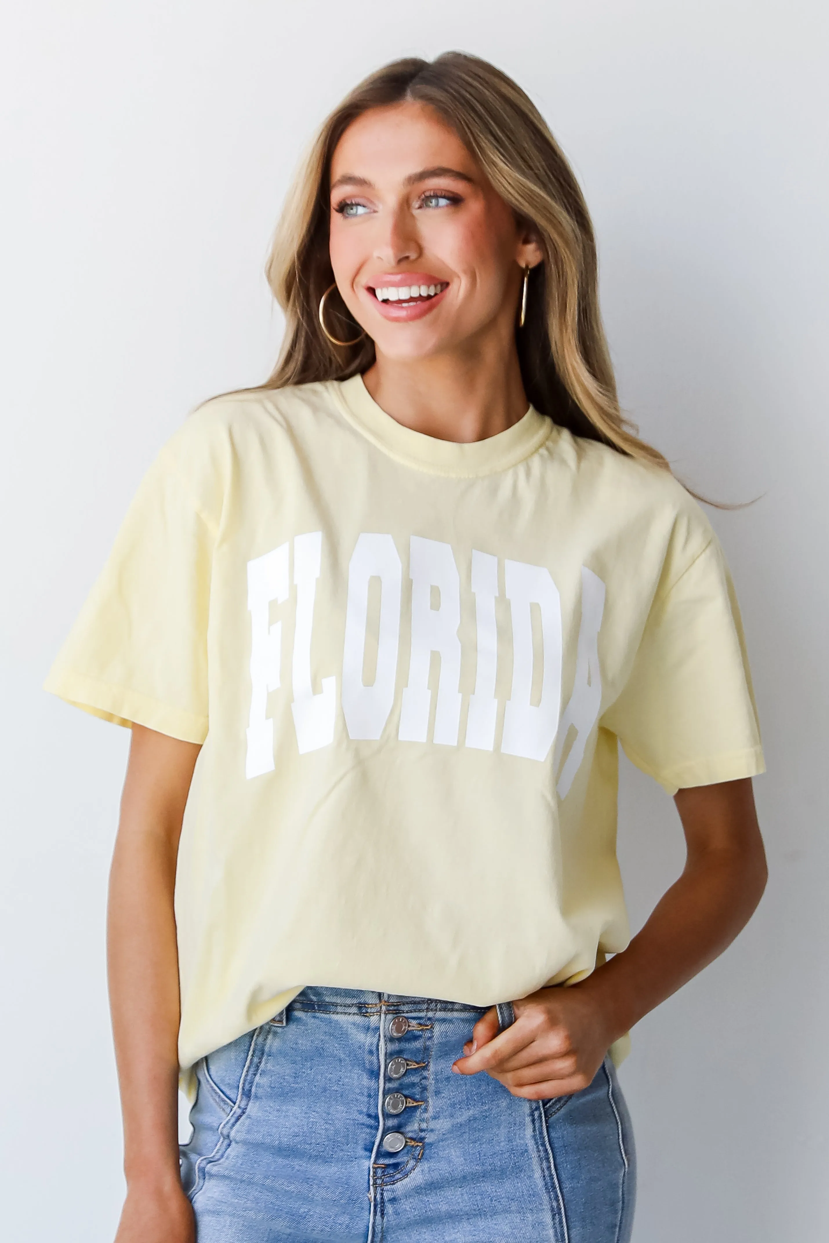 Yellow Florida Tee